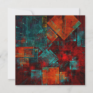 Abstract Modern Colourful Cool Artistic Pattern