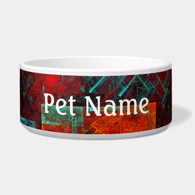 Abstract Modern Colourful Cool Artistic Pattern (Front)