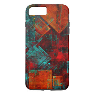 Abstract Modern Colourful Cool Artistic Pattern iPhone 8 Plus/7 Plus Case