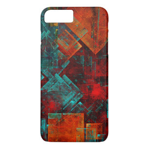 Abstract Modern Colourful Cool Artistic Pattern iPhone 8 Plus/7 Plus Case