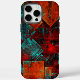Abstract Modern Colourful Cool Artistic Pattern iPhone 16 Pro Max Case