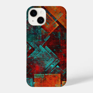 Abstract Modern Colourful Cool Artistic Pattern iPhone 14 Case