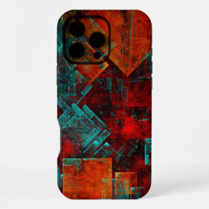Abstract Modern Colourful Cool Artistic Pattern iPhone 16 Pro Max Case