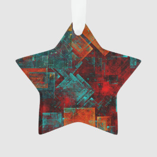 Abstract Modern Colourful Cool Artistic Pattern Ornament
