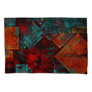 Abstract Modern Colourful Cool Artistic Pattern Pillowcase