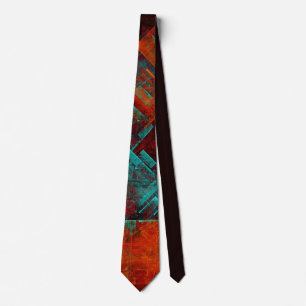 Abstract Modern Colourful Cool Artistic Pattern Tie