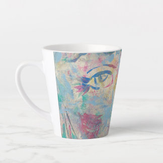 Abstract Modern Colourful "Fancy"  Latte Mug