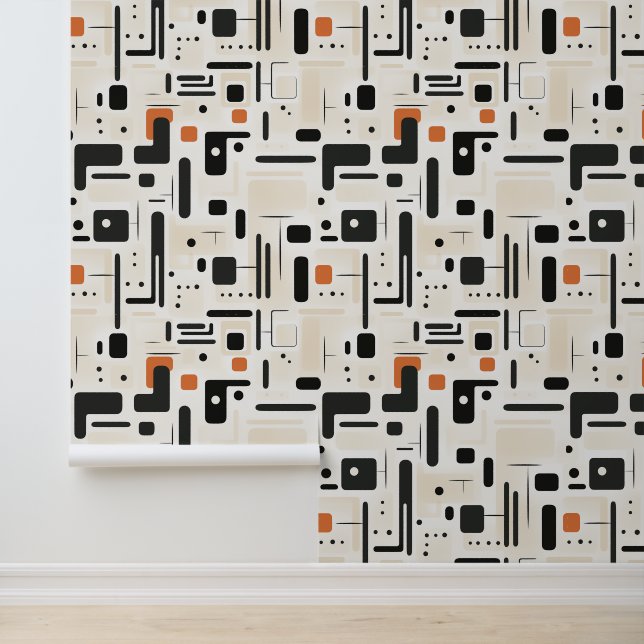 Abstract Modern Contrast Objects Wallpaper (Application)