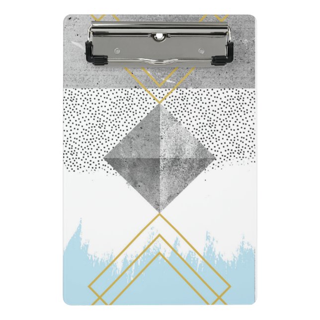 Abstract Modern Design Mini Clipboard (Front)