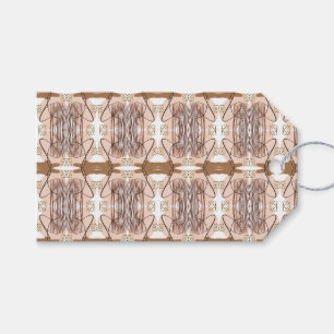 Abstract Modern Earthy Terracotta Boho Gift Tags
