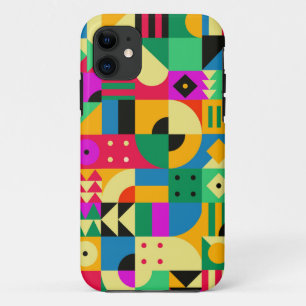 Abstract Modern Garden iPhone 11 Case