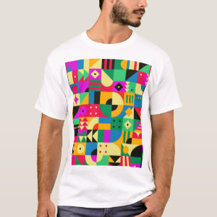 Abstract Modern Garden T-Shirt