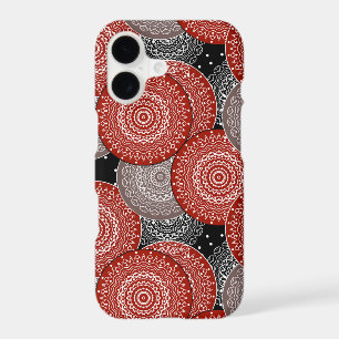 Abstract modern geometrcal circles round shapes ma
