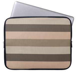 Abstract modern geometric lines art laptop sleeve
