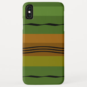 Abstract modern geometric pattern iPhone XS max case