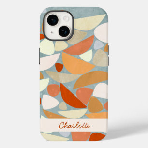 Abstract Modern Geometric Personalised Case-Mate iPhone 14 Case