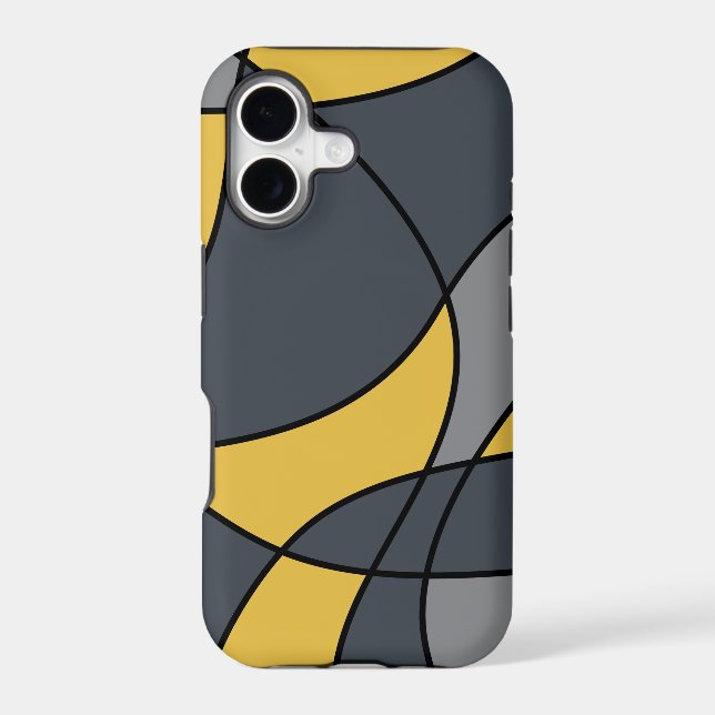 Abstract, modern, geometric, trendy pattern (Back)
