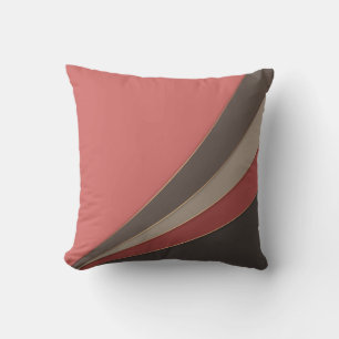 Abstract modern geometrical simple print cushion