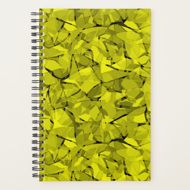 Abstract modern glass mosaic tile pattern bright c planner (Front)
