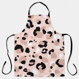 Abstract modern leopard seamless pattern. Animals Apron