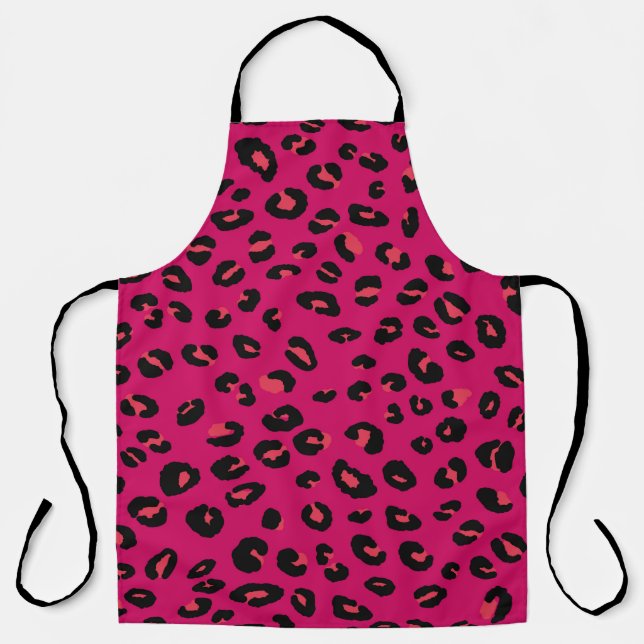 Abstract modern leopard seamless pattern. Animals  Apron (Front)