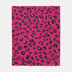 Abstract modern leopard seamless pattern. Animals  Fleece Blanket