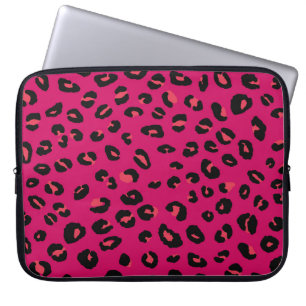 Abstract modern leopard seamless pattern. Animals  Laptop Sleeve