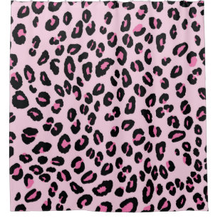 Abstract modern leopard seamless pattern. Animals Shower Curtain