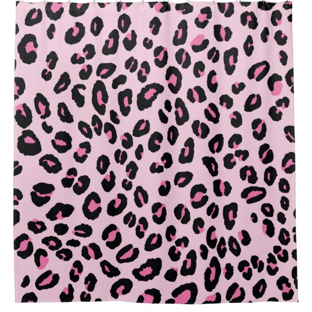Abstract modern leopard seamless pattern. Animals  Shower Curtain (Front)