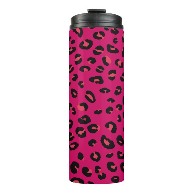 Abstract modern leopard seamless pattern. Animals  Thermal Tumbler (Front)
