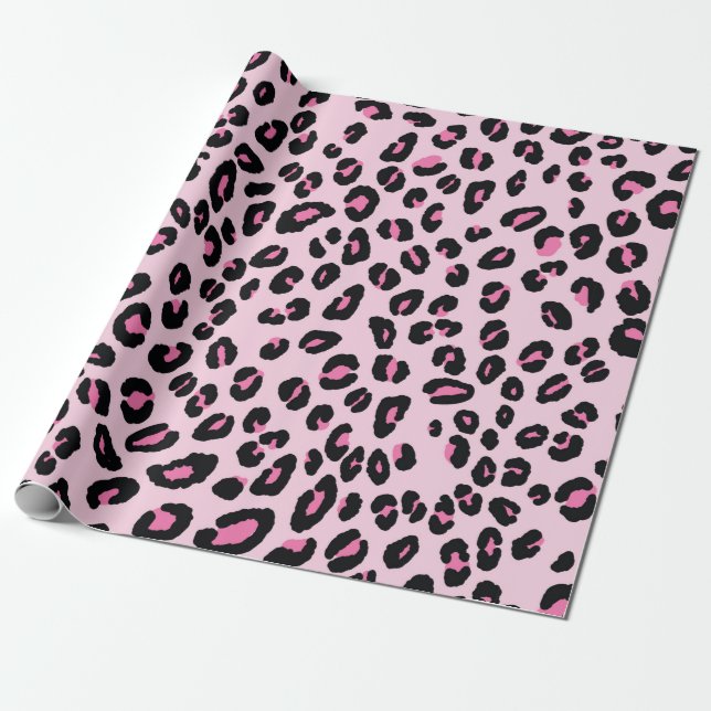 Abstract modern leopard seamless pattern. Animals  Wrapping Paper (Unrolled)