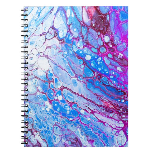 Abstract Modern Mermaid Notebook (Front)