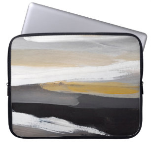 Abstract modern painting background. Modern art. C Laptop Sleeve