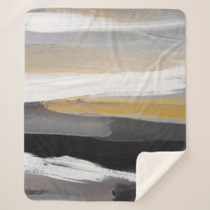 Abstract modern painting background. Modern art. C Sherpa Blanket