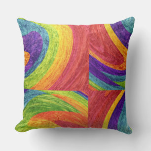 Abstract Modern Pastel Cushion