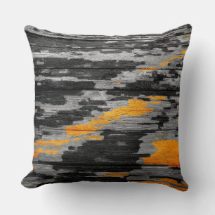 Abstract Modern Pastel Wood #4 Cushion