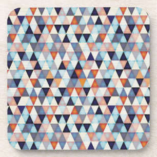 Abstract modern pattern coaster