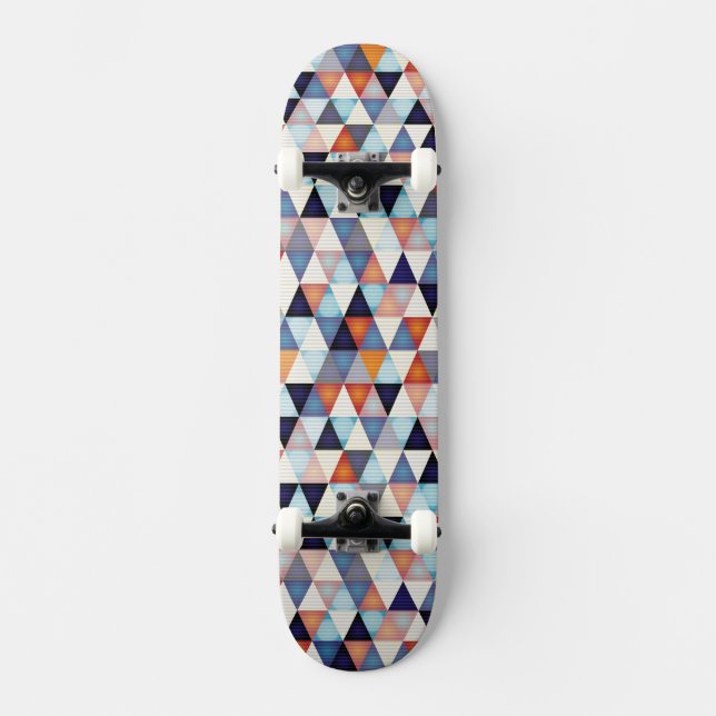 Abstract modern pattern skateboard (Front)