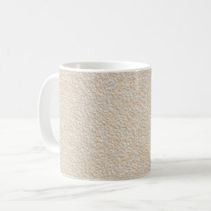 Abstract modern textured stone paper effect coffee mug