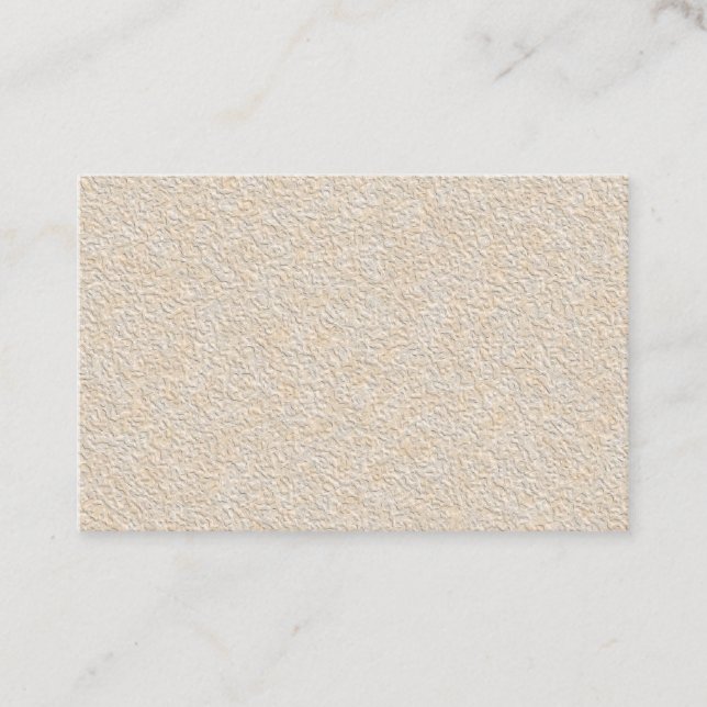 Abstract modern textured stone paper effect patter business card (Front)