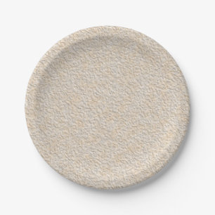Abstract modern textured stone paper effect plate