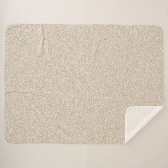 Abstract modern textured stone paper effect sherpa blanket (Front (Horizontal))