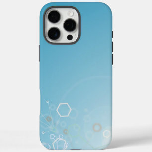 Abstract molecular structure (all phones) iPhone 16 pro max case
