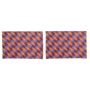 Abstract Molten Flames Pillowcase