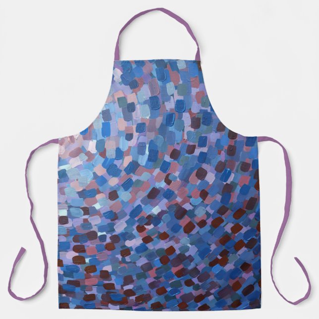 Abstract Moon Apron (Front)