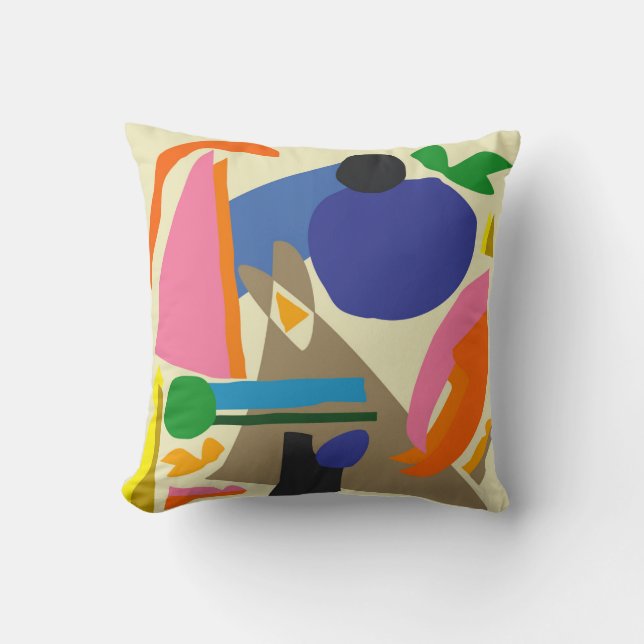 Abstract Morning Cushion (Front)