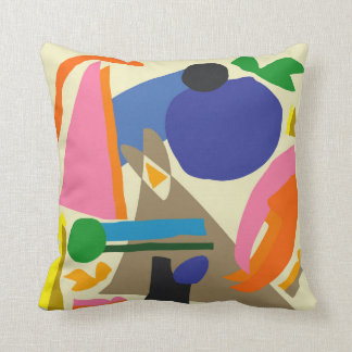 Abstract Morning Cushion
