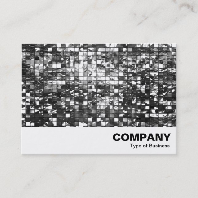 Abstract Mosaic Business Card (Front)