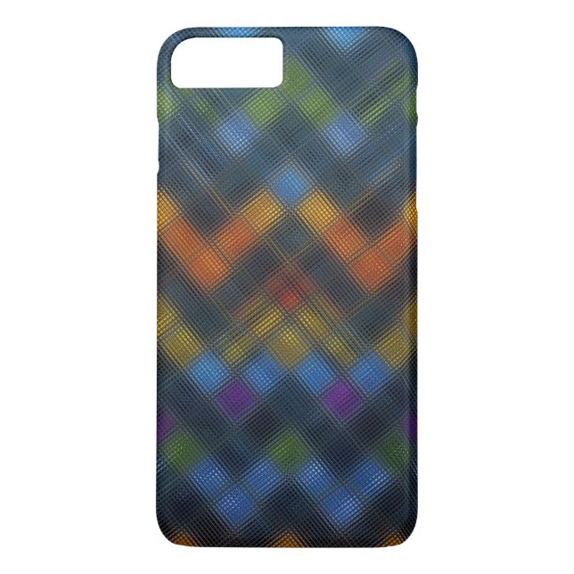 Abstract Mosaic Glass Pattern #6 Case-Mate iPhone Case (Back)