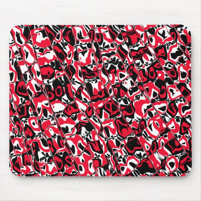 Abstract Mosaic Mouse Pad (Front)